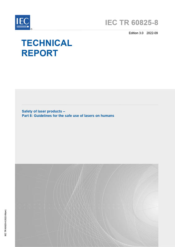 Cover IEC TR 60825-8:2022